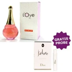 Blue Up I Love It 100 Ml + Perfume Sample Spray Dior Jadore