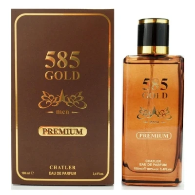 Chatler 585 Gold Premium Men 100 Ml + Perfume Sample Spray Paco Rabanne 1 Million Prive 4 Chatler 585 Gold Premium Men 100 Ml + Perfume Sample Spray Paco Rabanne 1 Million Prive - Image 2