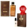 Chatler 585 Gold Premium Men 100 Ml + Perfume Sample Spray Paco Rabanne 1 Million Prive