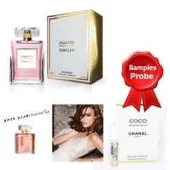 Chatler Chantre Madeleine 100 Ml + Perfume Sample Spray Chanel Coco Mademoiselle