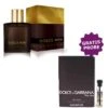 Chatler Dolce Men Gold 100 Ml + Perfume Sample Spray Dolce Gabbana The One Men