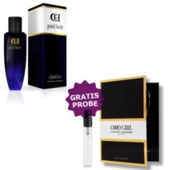 Chatler Good Lady 100 Ml + Perfume Sample Carolina Herrera Good Girl