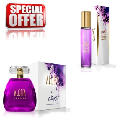 Chatler Aloha - Promotional Set, Eau De Parfum 100 Ml + Eau De Parfum 30 Ml 3 Chatler Aloha - Promotional Set, Eau De Parfum 100 Ml + Eau De Parfum 30 Ml