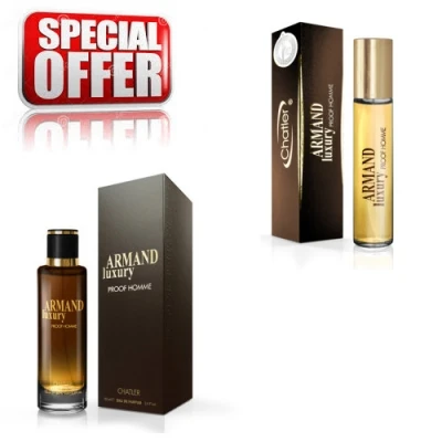 Chatler Armand Luxury Proof Homme - Promotional Set, Eau De Parfum 100 Ml + Eau De Parfum 30 Ml 3 Chatler Armand Luxury Proof Homme - Promotional Set, Eau De Parfum 100 Ml + Eau De Parfum 30 Ml