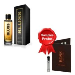 Chatler Bluss The Set 100 Ml + Perfume Sample Spray Hugo Boss The Scent Him
