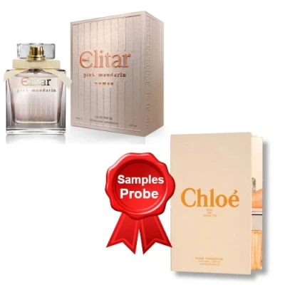 Chatler Elitar Pink Mandarin 100 Ml + Perfume Sample Spray Chloé Rose Tangerine 3 Chatler Elitar Pink Mandarin 100 Ml + Perfume Sample Spray Chloé Rose Tangerine