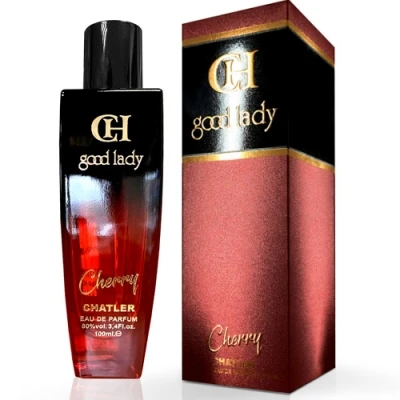 Chatler CH Good Lady Cherry 100 Ml + Perfume Sample Spray Carolina Herrera Very Good Girl 4 Chatler CH Good Lady Cherry 100 Ml + Perfume Sample Spray Carolina Herrera Very Good Girl - Image 2