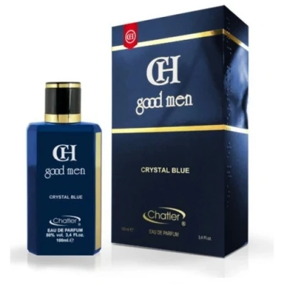 Chatler CH Good Men Crystal Blue 100 Ml + Perfume Sample Spray Carolina Herrera Bad Boy Cobalt 4 Chatler CH Good Men Crystal Blue 100 Ml + Perfume Sample Spray Carolina Herrera Bad Boy Cobalt - Image 2