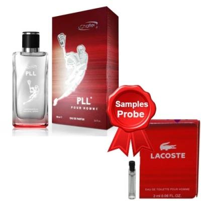 Chatler PLL Red Men 100 Ml + Perfume Sample Spray Lacoste Style In Play 3 Chatler PLL Red Men 100 Ml + Perfume Sample Spray Lacoste Style In Play