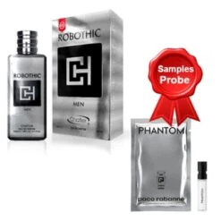 Chatler Robothic Men 100 Ml + Perfume Sample Paco Rabanne Phantom