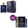 Chatler Veron Deep Blue 100 Ml + Perfume Sample Spray Versace Dylan Blue Homme