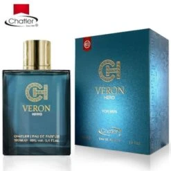 Chatler Veron Hero 100 Ml + Perfume Sample Spray Versace Eros Pour Homme -1perfumery Sales 400px ChatlerVeronHero 1