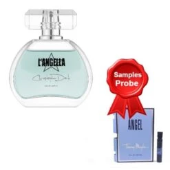 Christopher Dark L'Angella 100 Ml + Perfume Sample Spray Thierry Mugler Angel