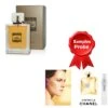 Cote Azur Chico Glamour 100 Ml + Perfume Sample Spray Chanel Gabrielle