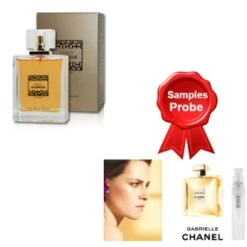 Cote Azur Chico Glamour 100 Ml + Perfume Sample Spray Chanel Gabrielle