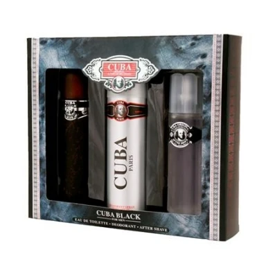 Cuba Black Men - Set For Men, Eau De Toilette, Deodorant, After Shave 4 Cuba Black Men - Set For Men, Eau De Toilette, Deodorant, After Shave - Image 3