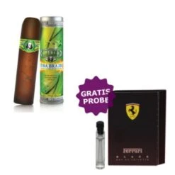 Cuba Brazil 100 Ml + Perfume Sample Spray Ferrari Black -1perfumery Sales 400px CubaBrazilProbe