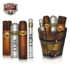 Cuba Gold - Set For Men, Eau De Parfum, Eau De Toilette, Deodorant, Aftershave