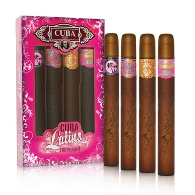 Cuba Latina Women - CopaCabana, Carnaval, Maya, Cactus - Set For Women 4 X 35 Ml 3 Cuba Latina Women - CopaCabana, Carnaval, Maya, Cactus - Set For Women 4 X 35 Ml