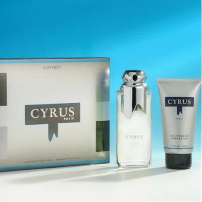 Paris Bleu Cyrus - Set For Men, Eau De Toilette, Showergel 3 Paris Bleu Cyrus - Set For Men, Eau De Toilette, Showergel