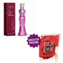 Fabio Verso Love Songs 50 Ml + Perfume Sample Spray Cacharel Amor