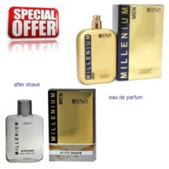 JFenzi Millenium Men - Promotional Set, Eau De Parfum, Aftershave