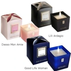 JFenzi Natural Soy Candle - Promotional Set 3 Pcs., Desso Mon Amie, Lili Ardagio, Good Life