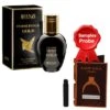 JFenzi Femme Fatale Gold 100 Ml + Perfume Sample Spray Lady Gaga Fame
