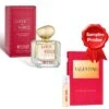 JFenzi Love And Voice 100 Ml + Perfume Sample Spray Valentino Voce Viva