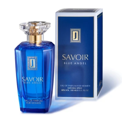 JFenzi Savoir Blue Angel Women 100 Ml + Perfume Sample Spray Versace Dylan Blue Femme 4 JFenzi Savoir Blue Angel Women 100 Ml + Perfume Sample Spray Versace Dylan Blue Femme - Image 2