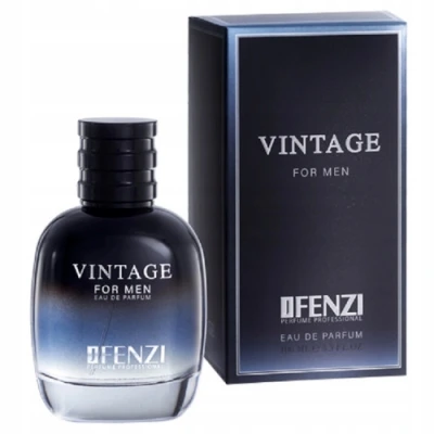 JFenzi Vintage Men 100 Ml + Perfume Sample Spray Dior Sauvage 4 JFenzi Vintage Men 100 Ml + Perfume Sample Spray Dior Sauvage - Image 2