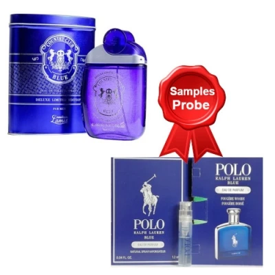 Lamis Country Club Blue De Luxe 100 Ml + Perfume Sample Ralph Lauren Polo Blue 3 Lamis Country Club Blue De Luxe 100 Ml + Perfume Sample Ralph Lauren Polo Blue