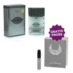 Lamis Illustrious De Luxe 100 Ml + Perfume Sample Spray Paco Rabanne Invictus