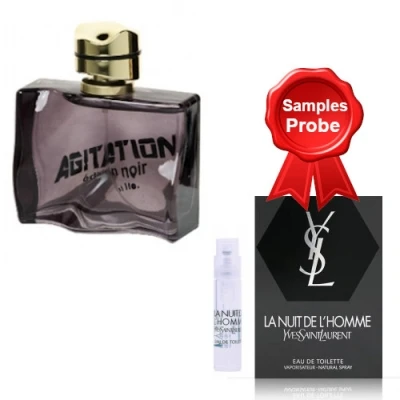 Linn Young Agitation Edition Noir 100 Ml + Perfume Sample Spray Yves Saint Laurent La Nuit L'Homme 3 Linn Young Agitation Edition Noir 100 Ml + Perfume Sample Spray Yves Saint Laurent La Nuit L'Homme