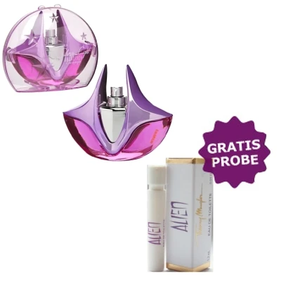 Linn Young Silver Light Galactica 100 Ml + Perfume Sample Spray Thierry Mugler Alien 3 Linn Young Silver Light Galactica 100 Ml + Perfume Sample Spray Thierry Mugler Alien