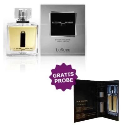 Luxure Base Homme 100 Ml + Perfume Sample Spray Dior Homme 3 Luxure Base Homme 100 Ml + Perfume Sample Spray Dior Homme