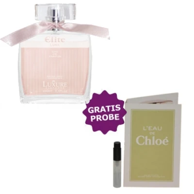 Luxure Elite Lure 100 Ml + Perfume Sample Spray Chloe L'Eau De Chloe 3 Luxure Elite Lure 100 Ml + Perfume Sample Spray Chloe L'Eau De Chloe