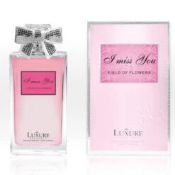 Luxure I Miss You Field Of Flowers 100 Ml + Perfume Sample Miss Dior Rose N'Roses -1perfumery Sales 400px LuxureMissYouFieldFlowers
