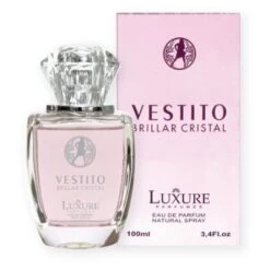 Luxure Vestito Brillar Cristal 100 Ml + Perfume Sample Spray Versace Bright Crystal 5 Luxure Vestito Brillar Cristal 100 Ml + Perfume Sample Spray Versace Bright Crystal -1perfumery Sales 400px LuxureVestitoBrillarCristal100
