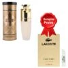 New Brand Luxury Woman 100 Ml + Perfume Sample Lacoste Pour Femme -1perfumery Sales 400px NewBrandLuxuryGoldProbe