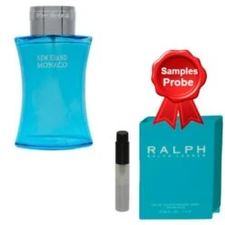 New Brand Monaco 100 Ml + Perfume Sample Ralph Lauren Ralph