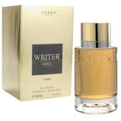 Paris Bleu Cyrus Writer Gold - Eau De Parfum For Men 100 Ml