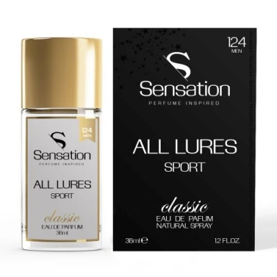 Sensation 124 All Lures Sport 36 Ml + Perfume Sample Chanel Allure Homme Sport 4 Sensation 124 All Lures Sport 36 Ml + Perfume Sample Chanel Allure Homme Sport - Image 2
